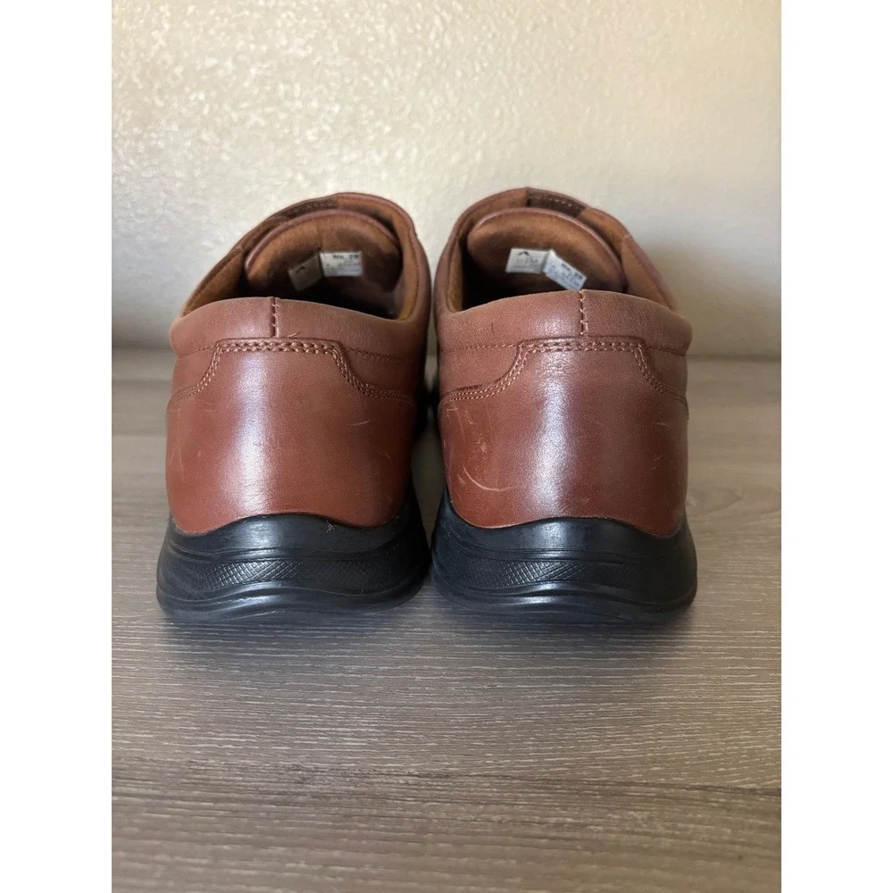Anodyne No.‎ 28 Mens 11.5 M Brown Leather Casual Comfort Shoes Strap Heritage